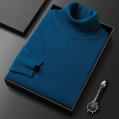 Męski sweter premium w jednolitym kolorze