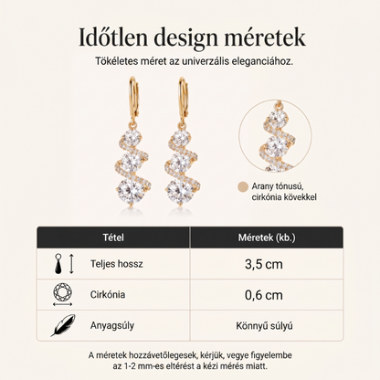 💎👗 Asymetryczne spiralne i wiszące kolczyki ✨