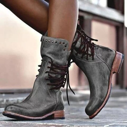 Damskie modne buty w jednolitym kolorze