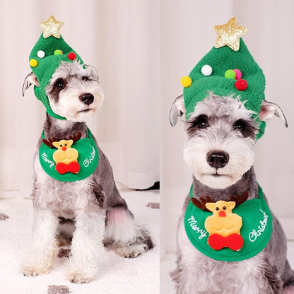 🔥Wyprzedaż w Czarny Piątek 50% ZNIŻKI🎄Urocza czapka z pomponem w kształcie choinki🎅