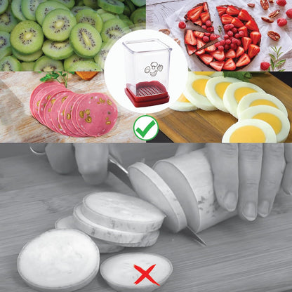 🍓 ✨Krajalnica do kubków – szybko krojąca krajalnica do owoców i warzyw