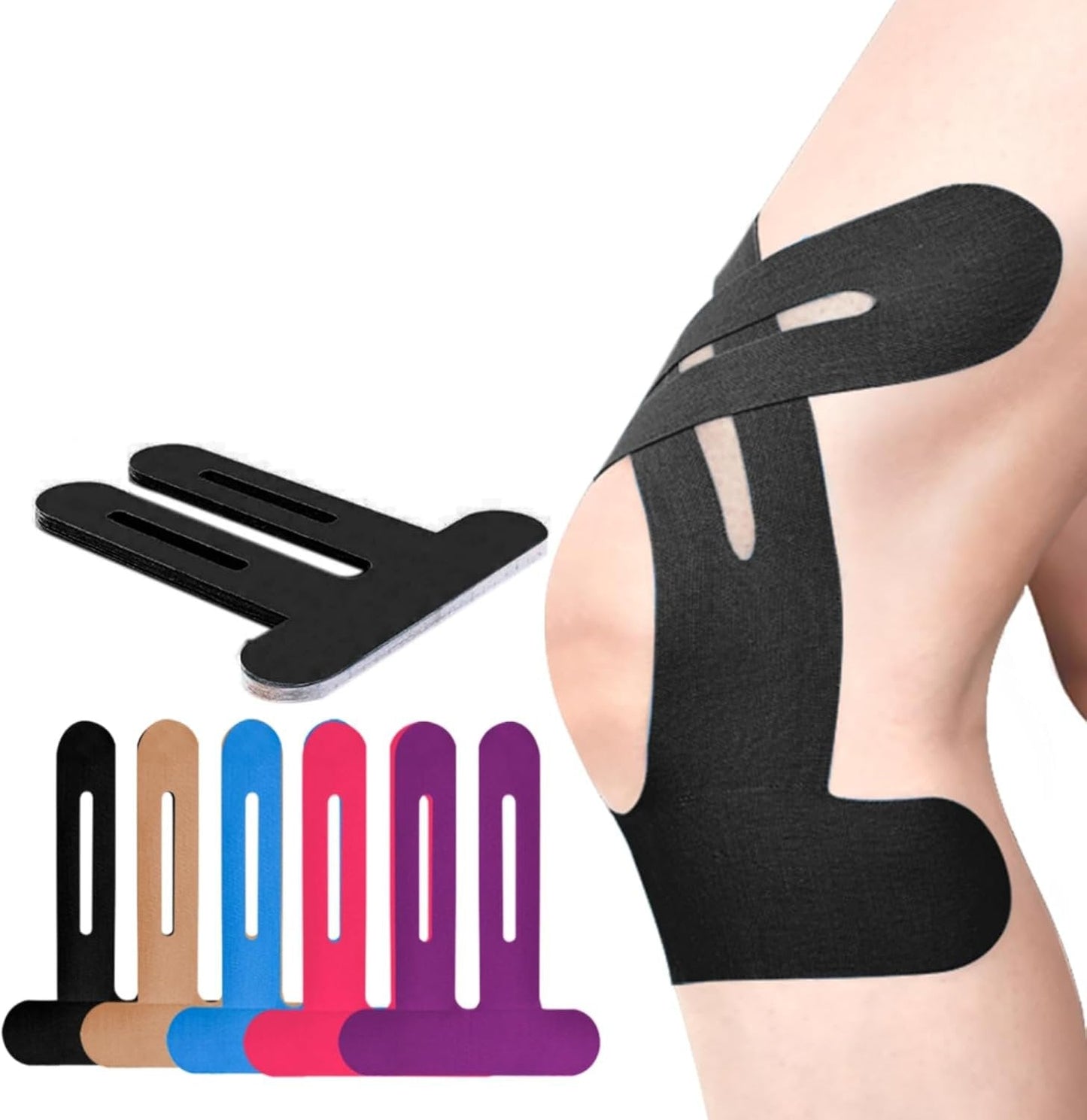 🎁50% ZNIŻKI – wstępnie przycięte taśmy kinezjologiczne na kolana