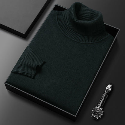 Męski sweter premium w jednolitym kolorze