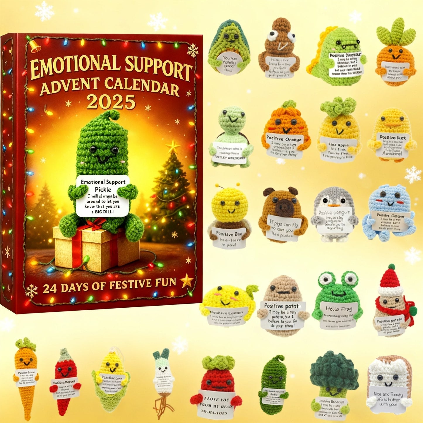 🎄KALENDARZ ADWENTOWY WSPARCIA EMOCJONALNEGO 2025
