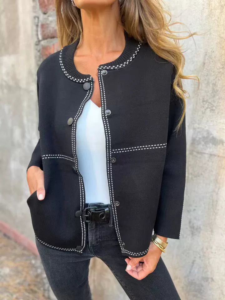 🌸Specjalne oferty wiosenne💐 Damski sweter kardigan zapinany na guziki