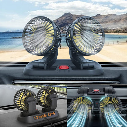 🔥OFERTA 1+1🔥Wentylator samochodowy