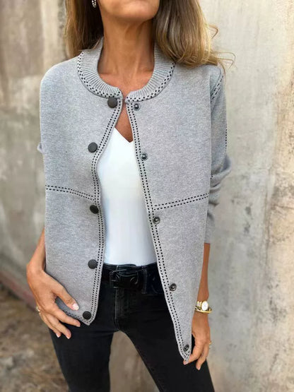 🌸Specjalne oferty wiosenne💐 Damski sweter kardigan zapinany na guziki