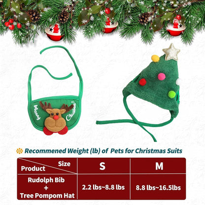 🔥Wyprzedaż w Czarny Piątek 50% ZNIŻKI🎄Urocza czapka z pomponem w kształcie choinki🎅
