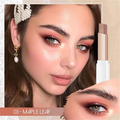 ✨2 w 1 mieszany cień do powiek w sztyfcie – perfekcyjny makijaż oczu