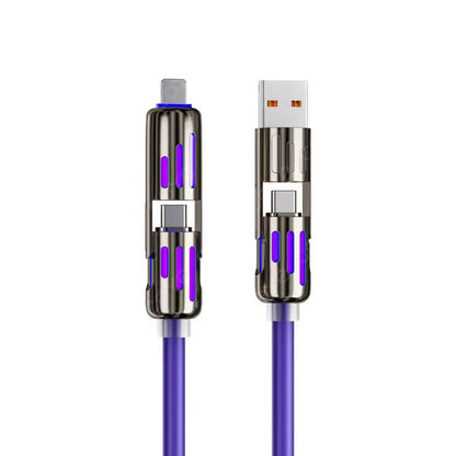 🔥Kabel do ładowania USB 4 w 1, szybkie ładowanie⚡