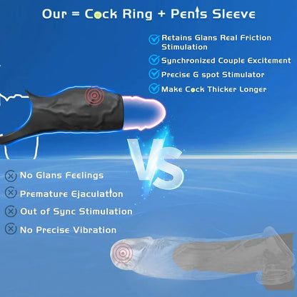💥Seria Supreme dla par została wydana w 2026 roku - 👑Wibrujący Penis Armor Men'Health Trainer