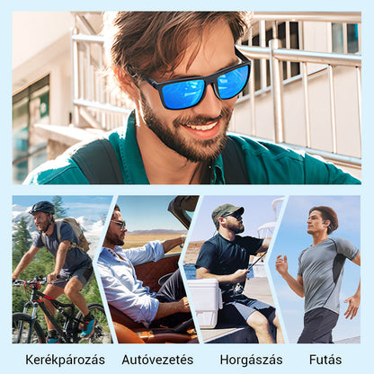 👓 Modne, lekkie okulary przeciwsłoneczne dla mężczyzn