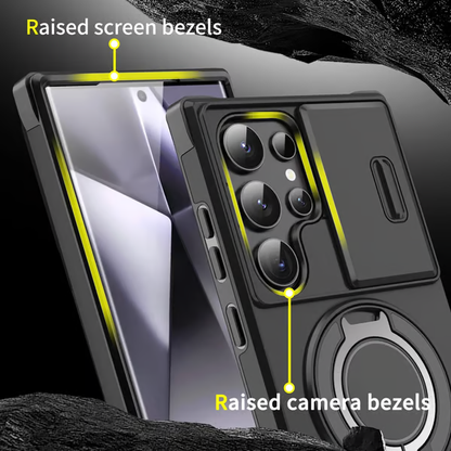 📱Etui z mierzalną, wysokiej jakości podpórką do Samsunga Galaxy S Series