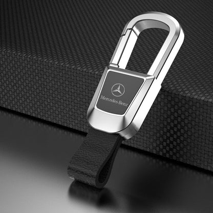 🎉High-end Genuine Leather Car Keychain