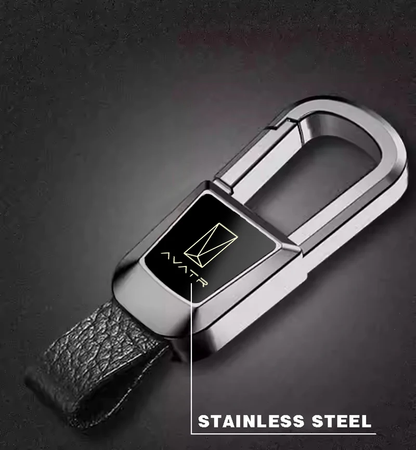 🎉High-end Genuine Leather Car Keychain