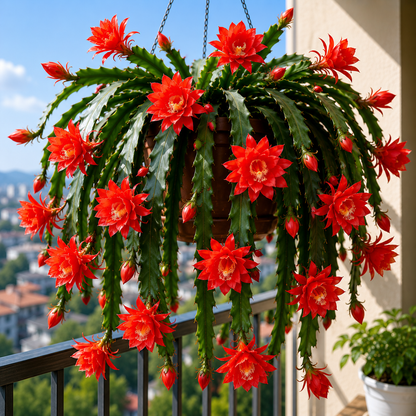 🌸 Rzadki kaktus storczykowy Epiphyllum – zachwycające egzotyczne kwiaty