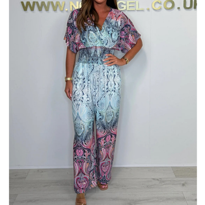 🌷Szeroki kombinezon w stylu boho