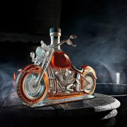 Karafka do whisky motocyklowa