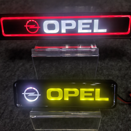Gorąca wyprzedaż ✨50% zniżki ✨Stylowa, klimatyczna lampa LED z logo na środkową osłonę chłodnicy samochodu