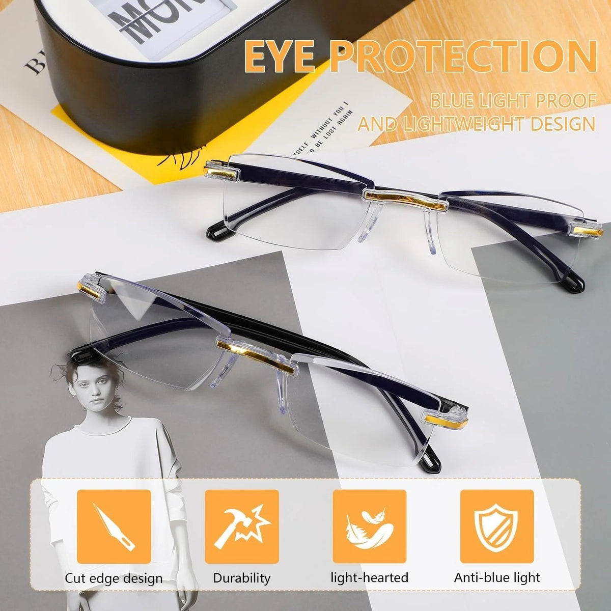 👓🌄Okulary multifokalne Smart Zoom – wyraźne widzenie z bliska i daleka, wszystko w jednym