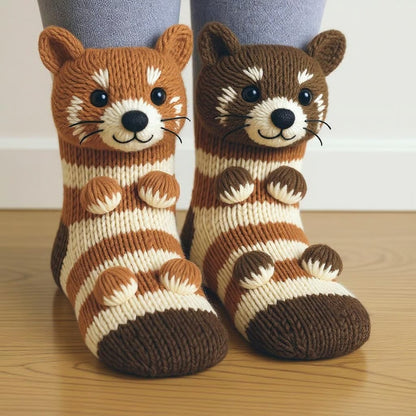 🔥Gorąca wyprzedaż! Najlepiej sprzedające się skarpetki w zwierzęce wzory🧦