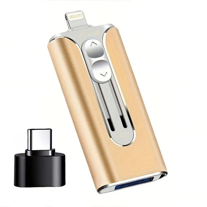 32~256 GB Micro USB + 8 pinów + USB 3.0 4 w 1 Telefon komórkowy Komputer U-Disk