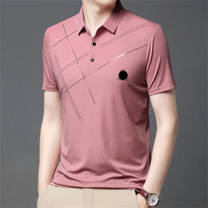 ✨Męska koszula Ice Silk Stretch Shirt