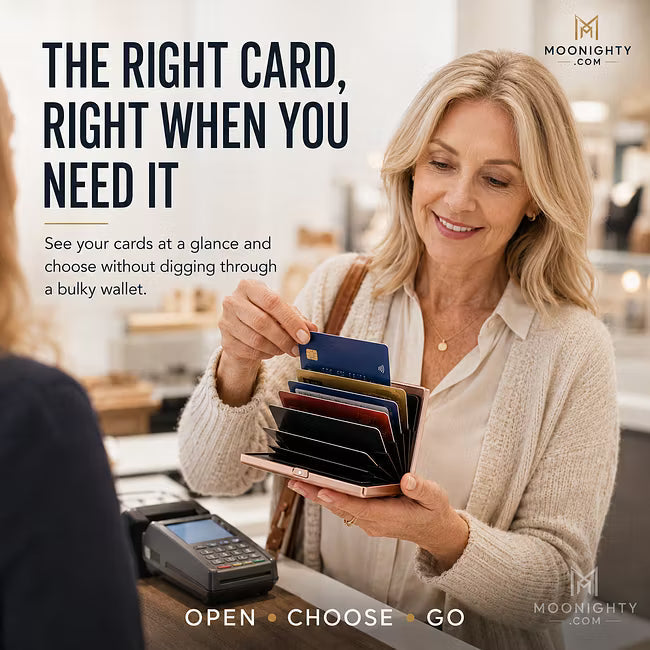 🛡️💳 Portfel RFID – Chroń swoje dane przed niechcianym odczytem