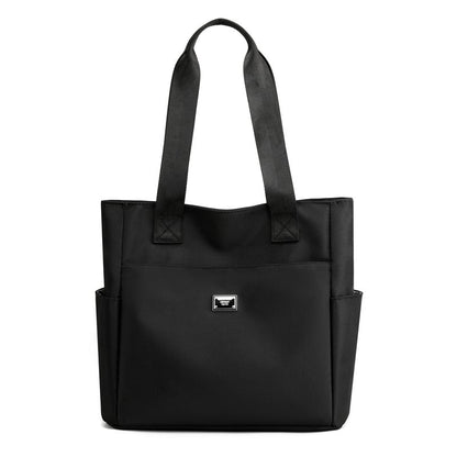 🔥Wodoodporna nylonowa torba na ramię o dużej pojemności i wielu kieszeniach👜