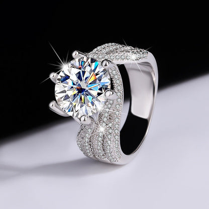 💖(OSTATNI DZIEŃ WYPRZEDAŻY - 80% ZNIŻKI) Pierścionek z diamentem Magnetology Moissanite DIYSTARTM 💍