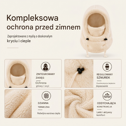 🔥 50% ZNIŻKI 🔥 Wiatroodporna i izolująca kominiarka rowerowa dla dzieci – ciepła, oddychająca i wygodna na zimę 🚴❄️