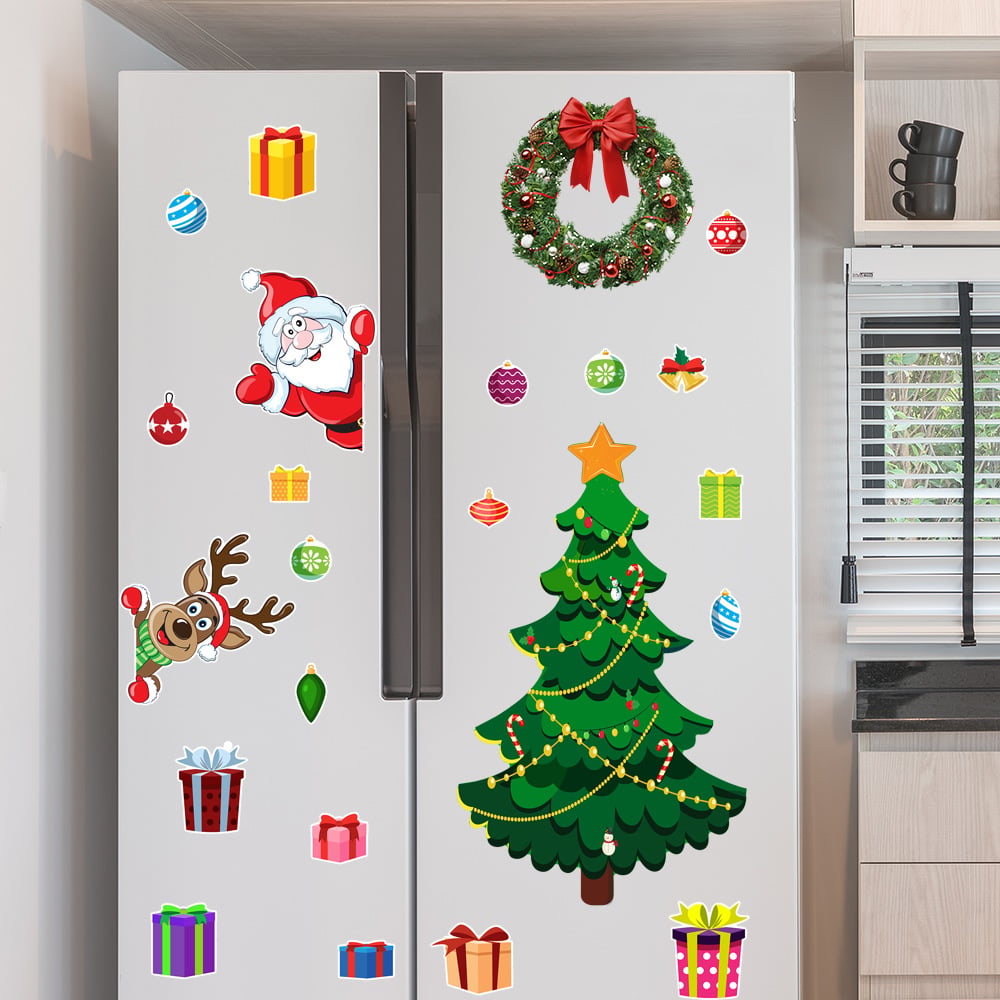 🎁🎅 Magnetyczna naklejka o tematyce świątecznej🎄