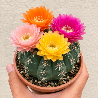 🌵 Poznaj swojego nowego najlepszego przyjaciela – kaktusa Gymnocalycium baldianum! 💕