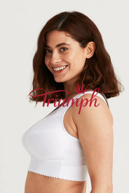 Triumph - 3 sztuki (75A-120F) 💝 Wygodny i miękki biustonosz o pełnym zakryciu