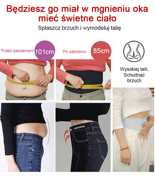 Antybakteryjna bielizna podnosząca pośladki z wysokim stanem i modelująca brzuch