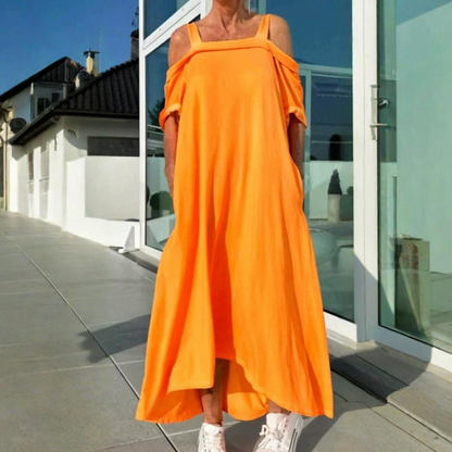 🏖️Specjalne oferty na lato🌴Damska sukienka maxi na co dzień z odkrytymi ramionami