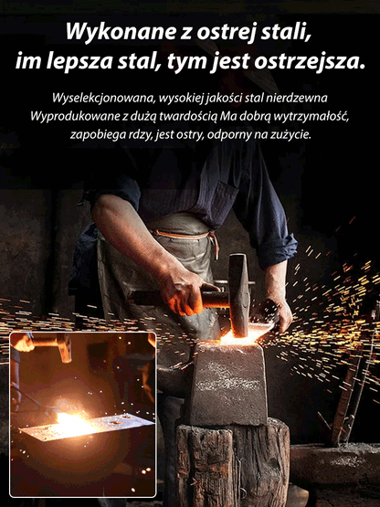 Outdoor mini metalowy nóż składany mechaniczny wykonany w całości ze stali