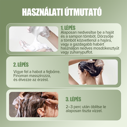 🌿 Naturalny szampon w kostce wzmacniający włosy 🌱🥰