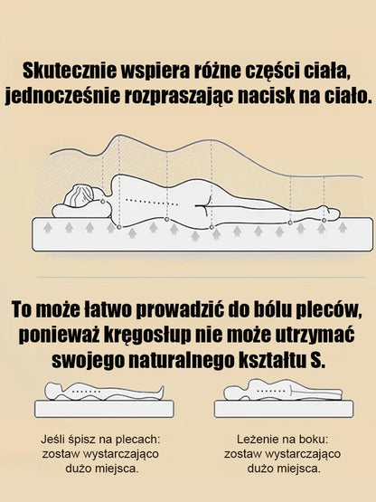 Materac z australijskiej wełny.