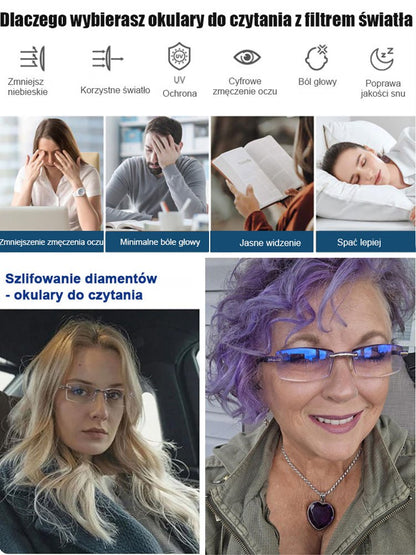 【Przywróć wzrok do jasności sprzed 20 lat】Okulary do czytania Smart Zoom Comfort