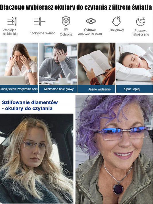 【Przywróć wzrok do jasności sprzed 20 lat】Okulary do czytania Smart Zoom Comfort