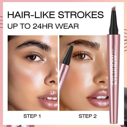 🖌️ Wodoodporny ołówek do brwi Micro-Fork – Natural Hair-Like Brows-Rush