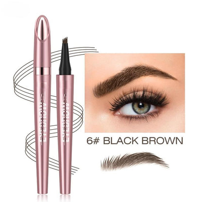 🖌️ Wodoodporny ołówek do brwi Micro-Fork – Natural Hair-Like Brows-Rush