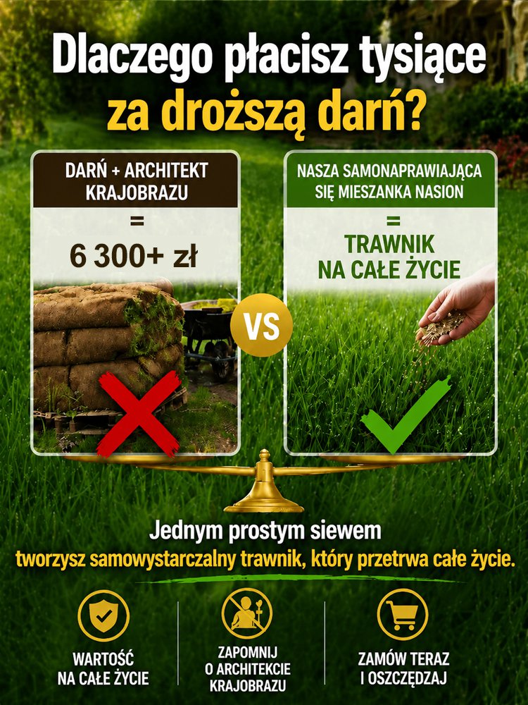 JS-[99% kiełkowania w 7 dni] Nasiona traw wieloodmianowych
