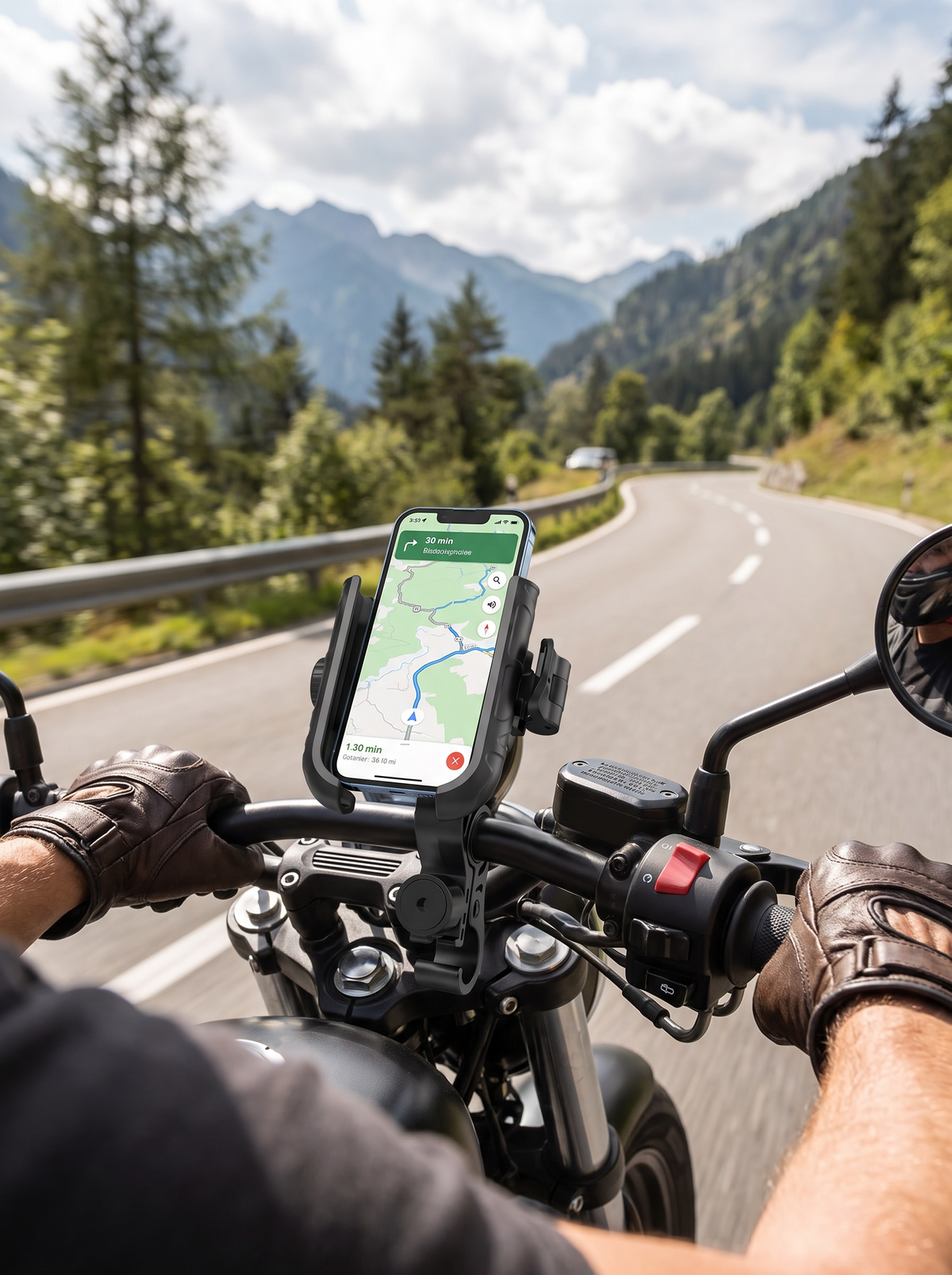 🚲✨ Uchwyt na telefon do roweru z szybkim montażem 🛡️