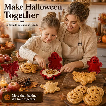 🎃 Zestaw 8 mini foremek do ciast na Halloween