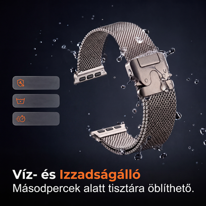 ⌚Pasek do zegarka z siatki ze stali nierdzewnej – do zegarka Apple Watch
