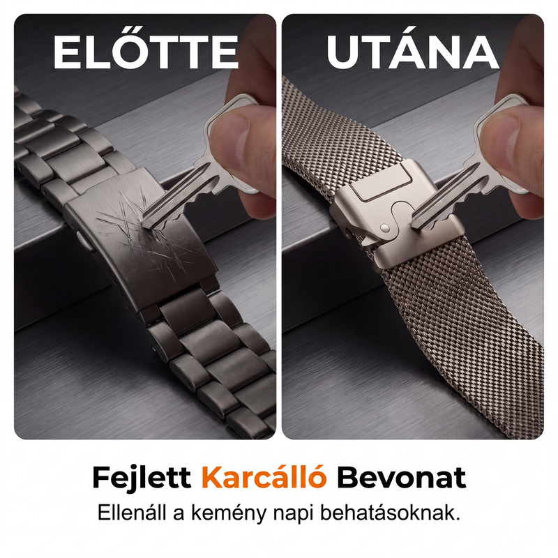⌚Pasek do zegarka z siatki ze stali nierdzewnej – do zegarka Apple Watch