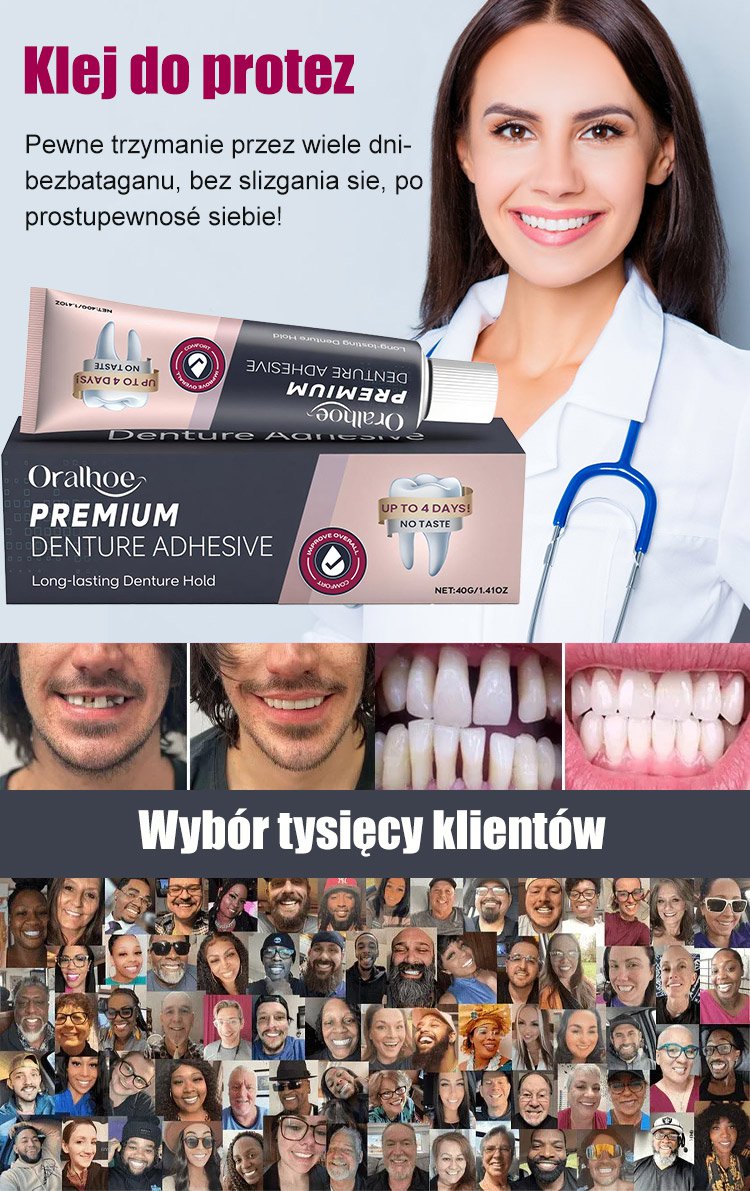 Oralhoe klej do protez