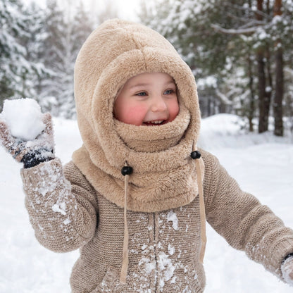 🔥 50% ZNIŻKI 🔥 Wiatroodporna i izolująca kominiarka rowerowa dla dzieci – ciepła, oddychająca i wygodna na zimę 🚴❄️